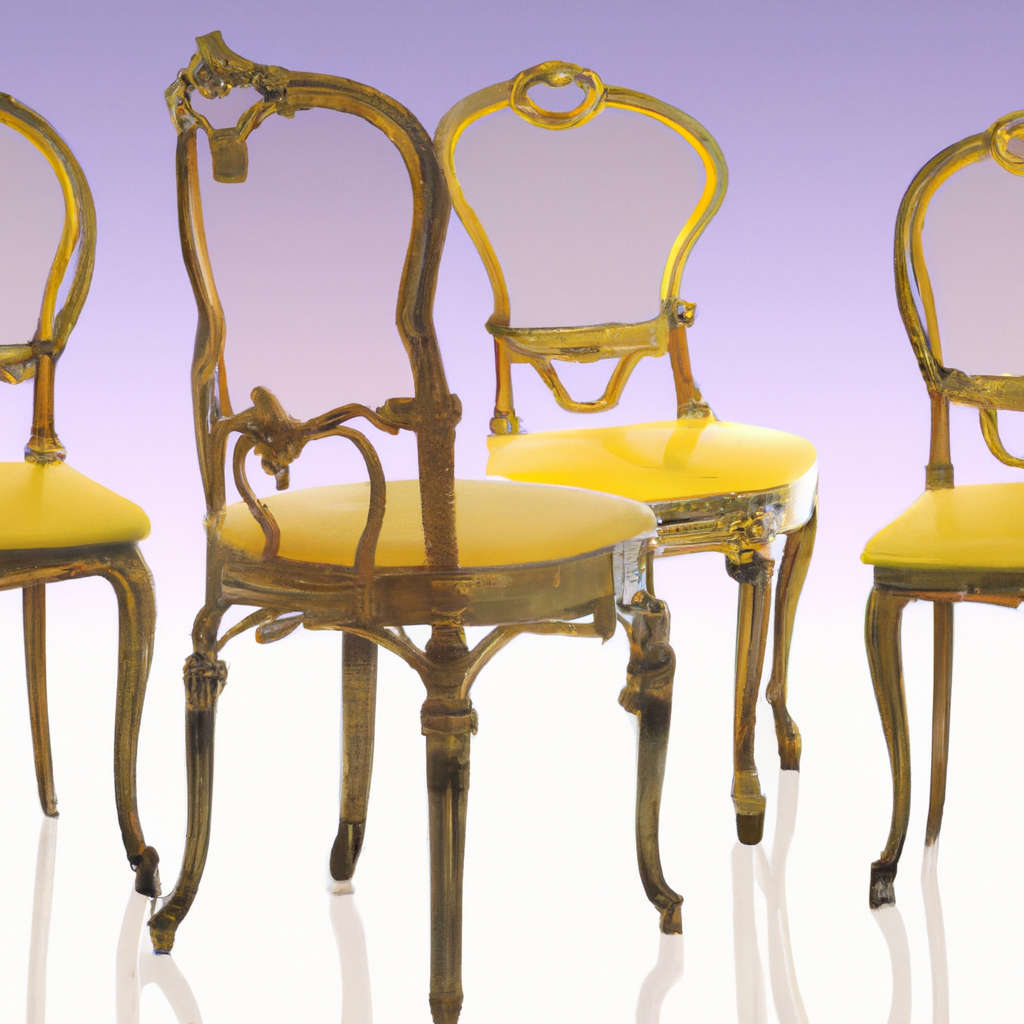 Baroque transparent chairs