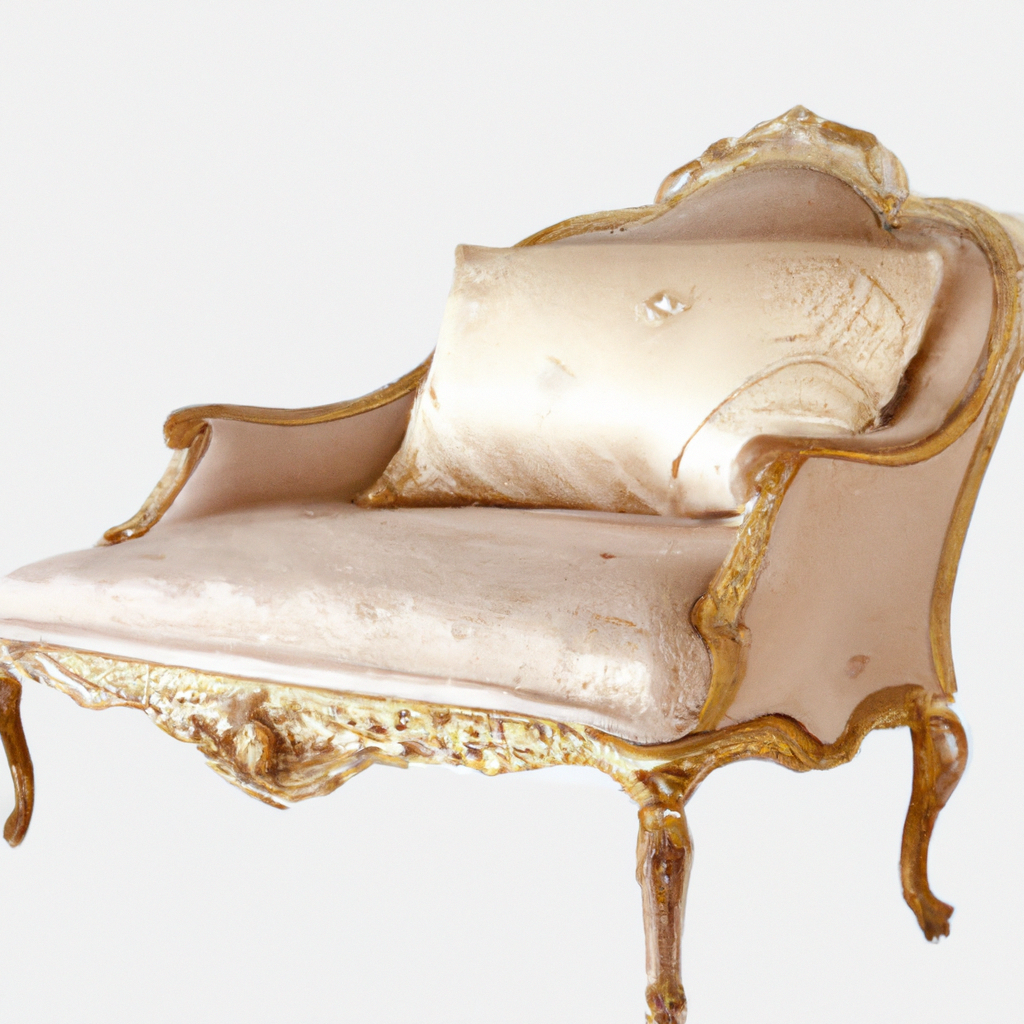 Chaise style baroque