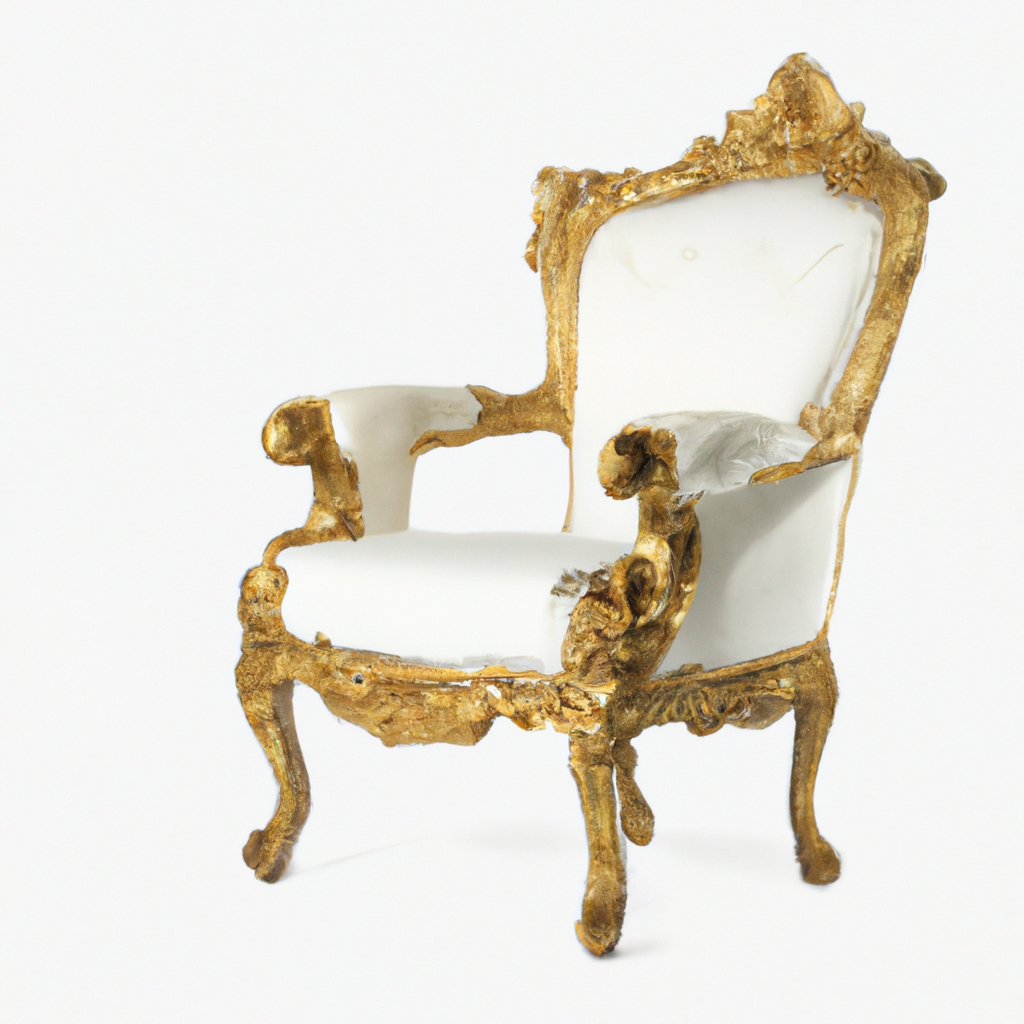 Chaise baroque occasion