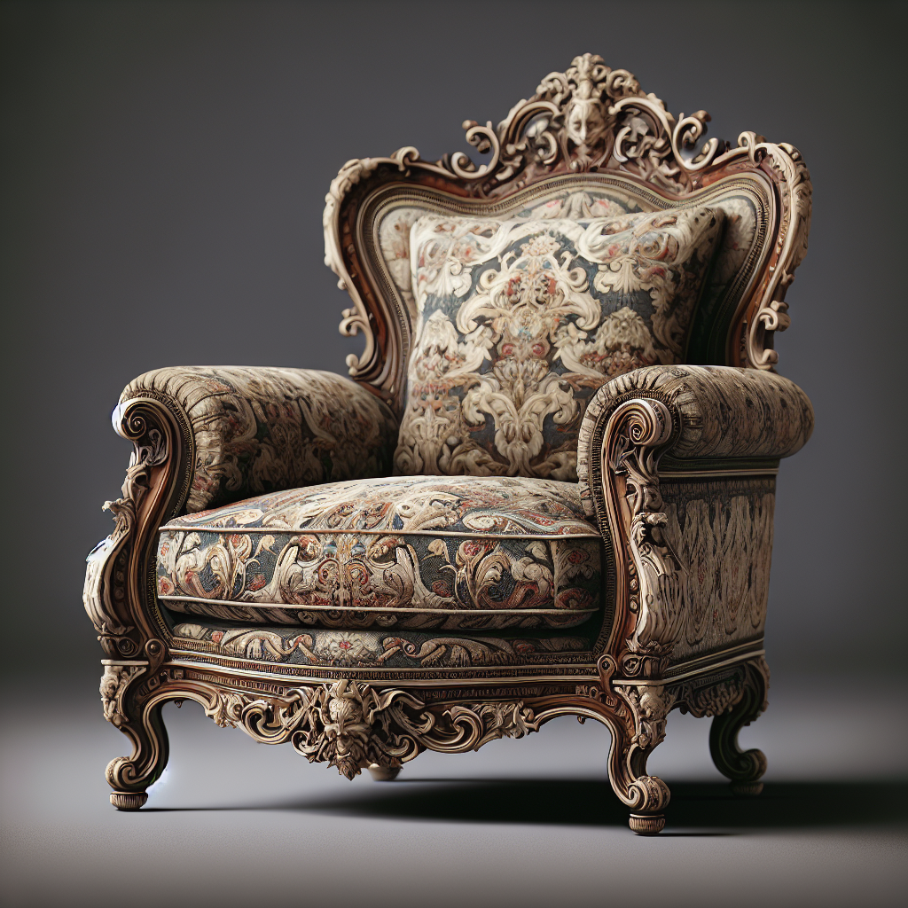 Fauteuil Baroque Occasion